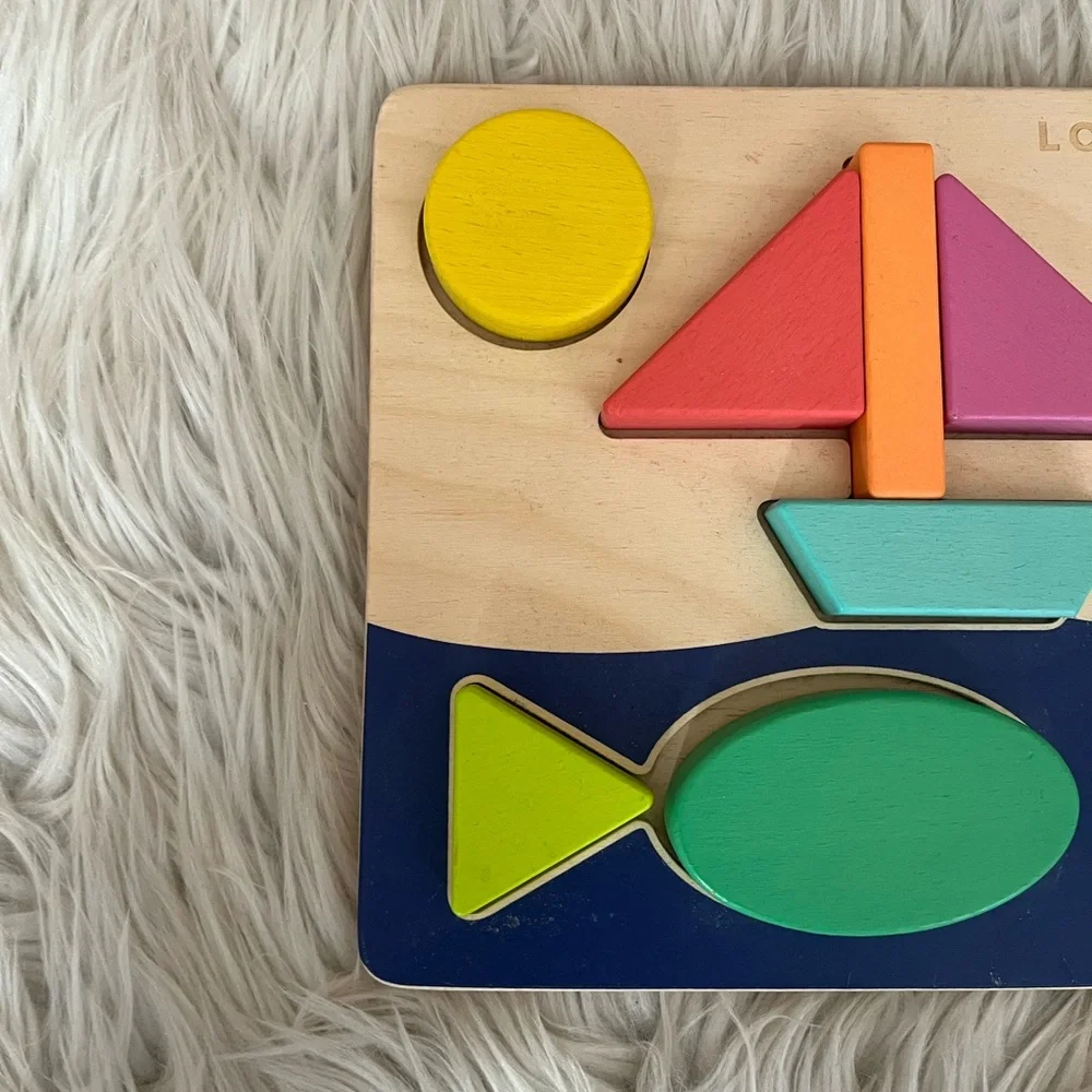 {LOVEVERY} Double-Sided Sunny Day Puzzle - The Helper Play Kit Months 25, 26, 27